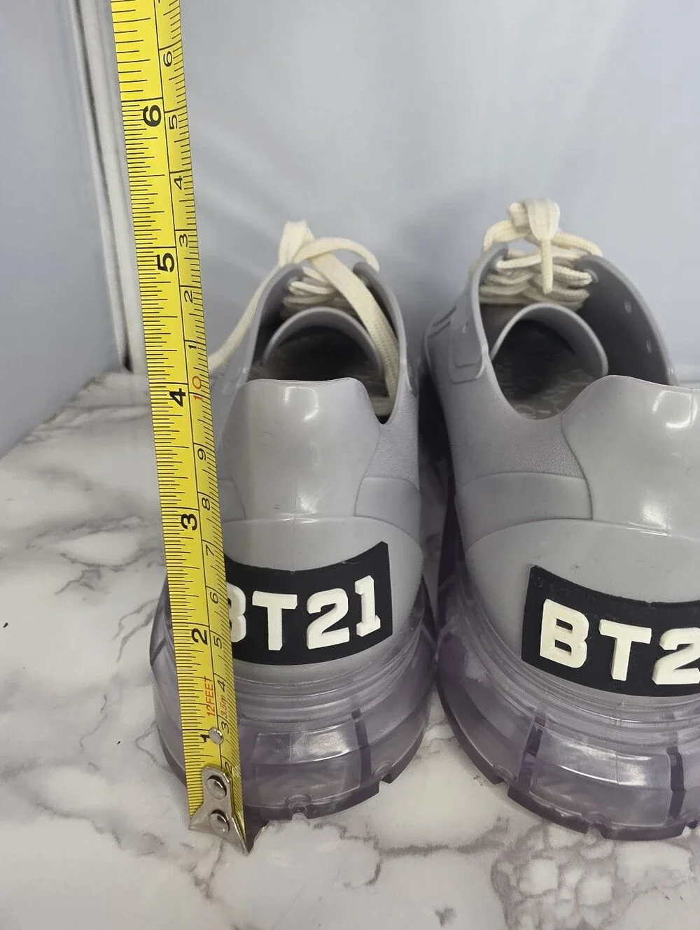 Melissa Classic Sneaker + BT21 shoes in a gray colorway 8